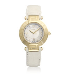 Reve Diamond Set Gold Plated Watch