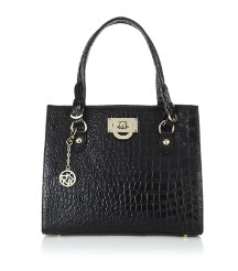Heritage Croco Leather Shopper