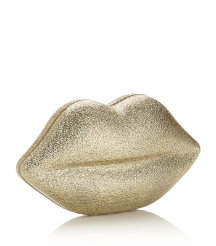 Glitter Lips Clutch