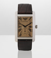 Men’s Analogue Leather Watch