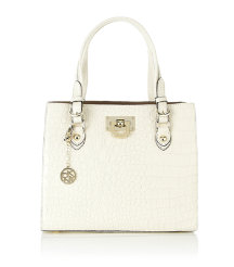 Heritage Croco Leather Shopper