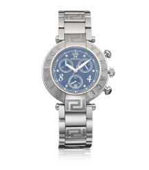 Reve Chronograph Diamond Set Stainless Steel Bracelet Watch