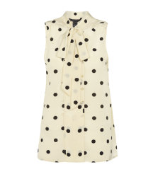 Spotty Sleeveless Shirt